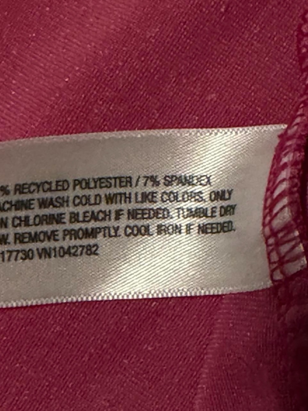 Colsie Ribbed Velvet Cami Dress - Fuchsia - Picture 4 of 5